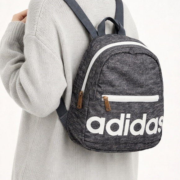 Adidas Gray Mini Backpack - Picture 2 of 7